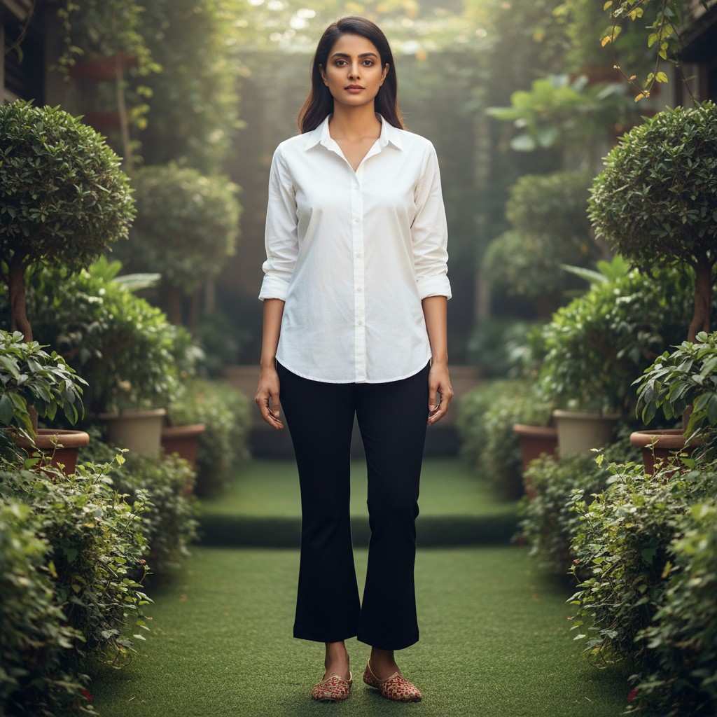 Black Plain Ladies Pant on Rent in Mumbai
