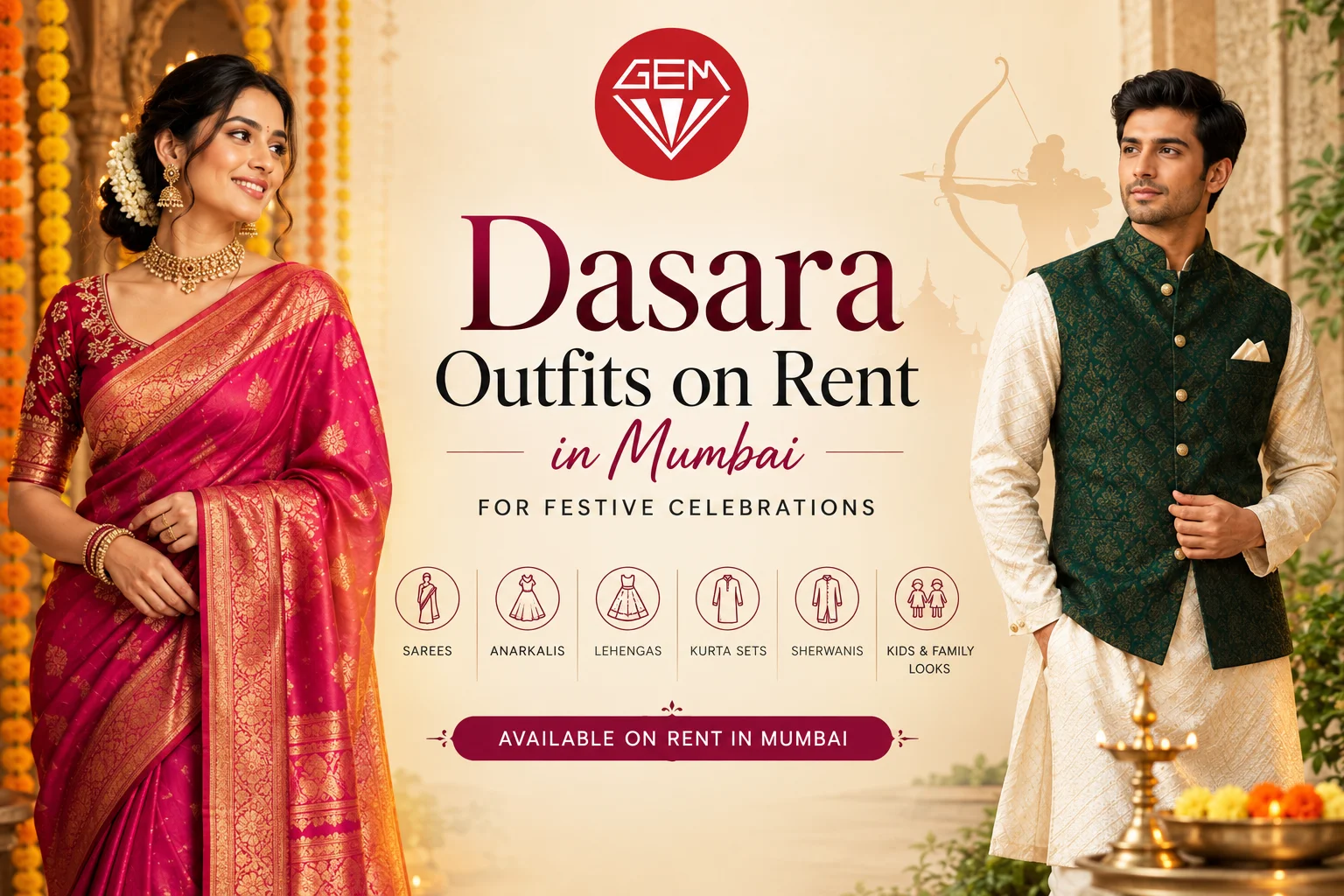 Dasara Outfits on Rent in Mumbai for Festive Celebrations — thumbnail